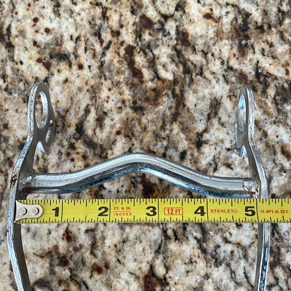 Stainless Steel Low Port Grazing Bit - Picture 3 of 5